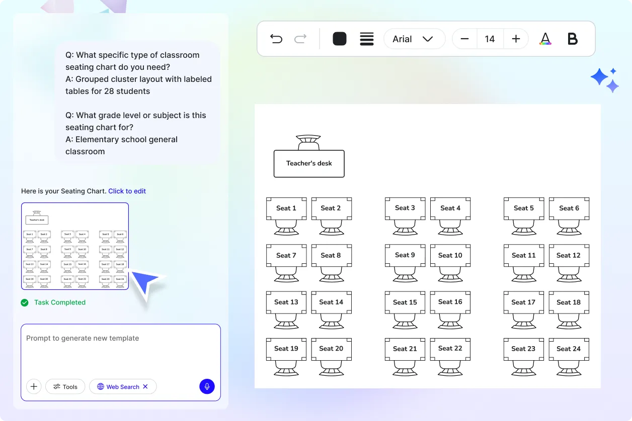 Free AI Seating Chart Generator, AI Seating Arrangement Maker Online Free AI Seating Chart Generator, AI Seating Arrangement Maker Online